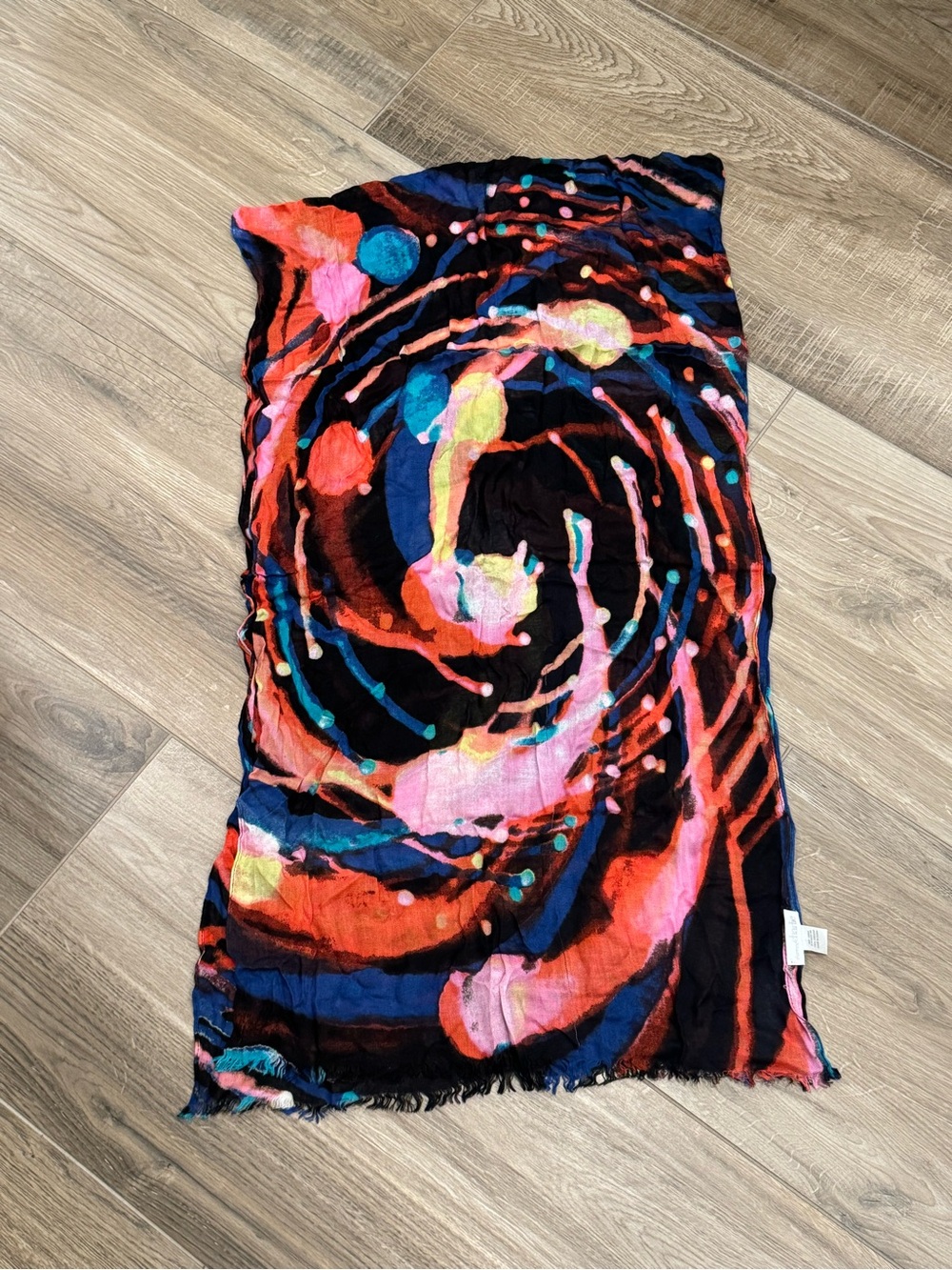 Charming Charlie - Abstract Swirl Scarf